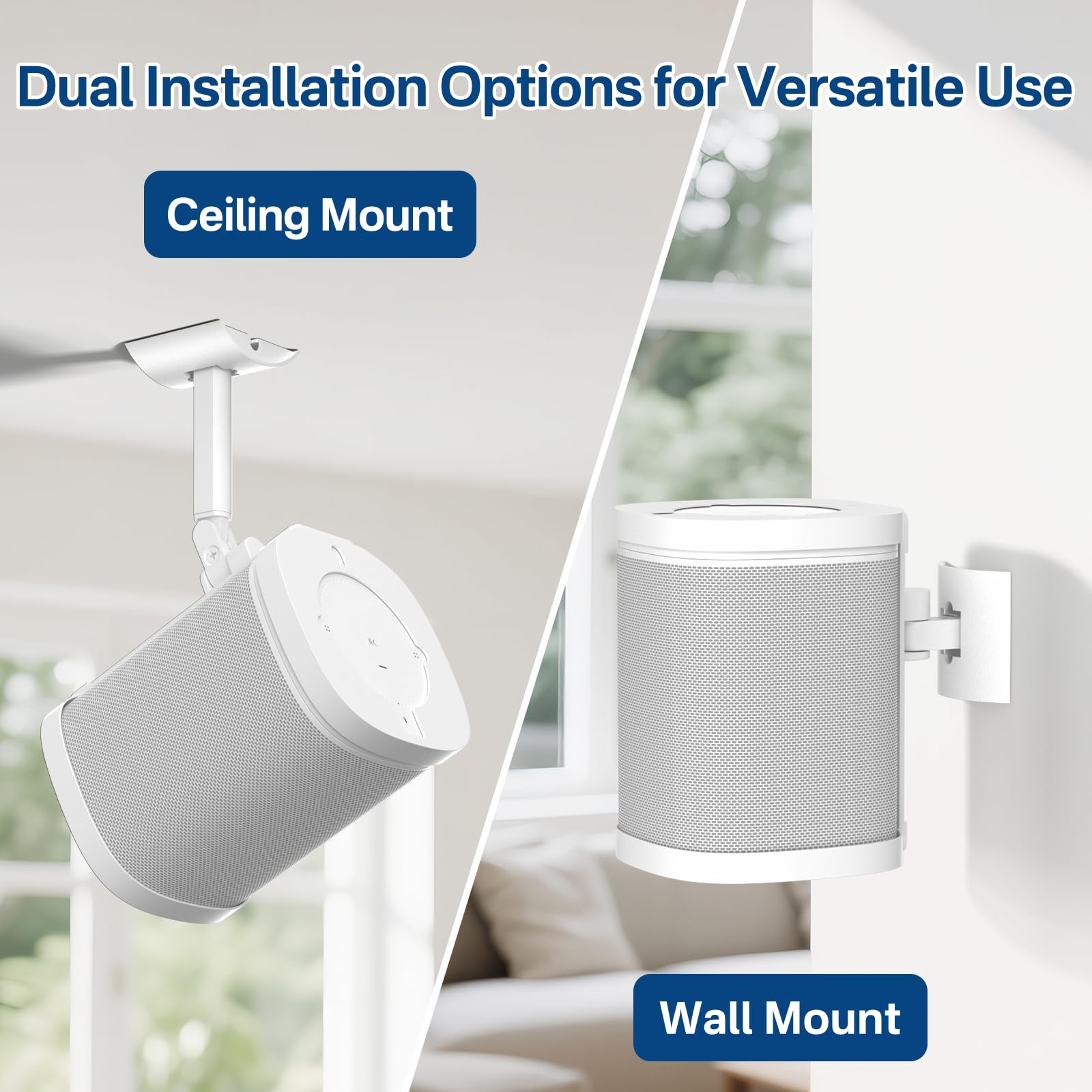 SONOS ONE ソノス 壁掛け Wall Mount Pair for Sonos One/One SL/Play:1 | Sonos